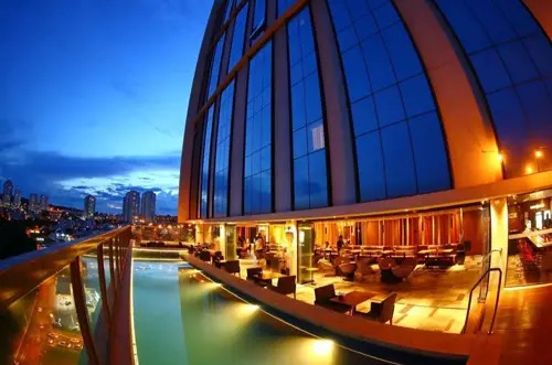 Vista do rooftop